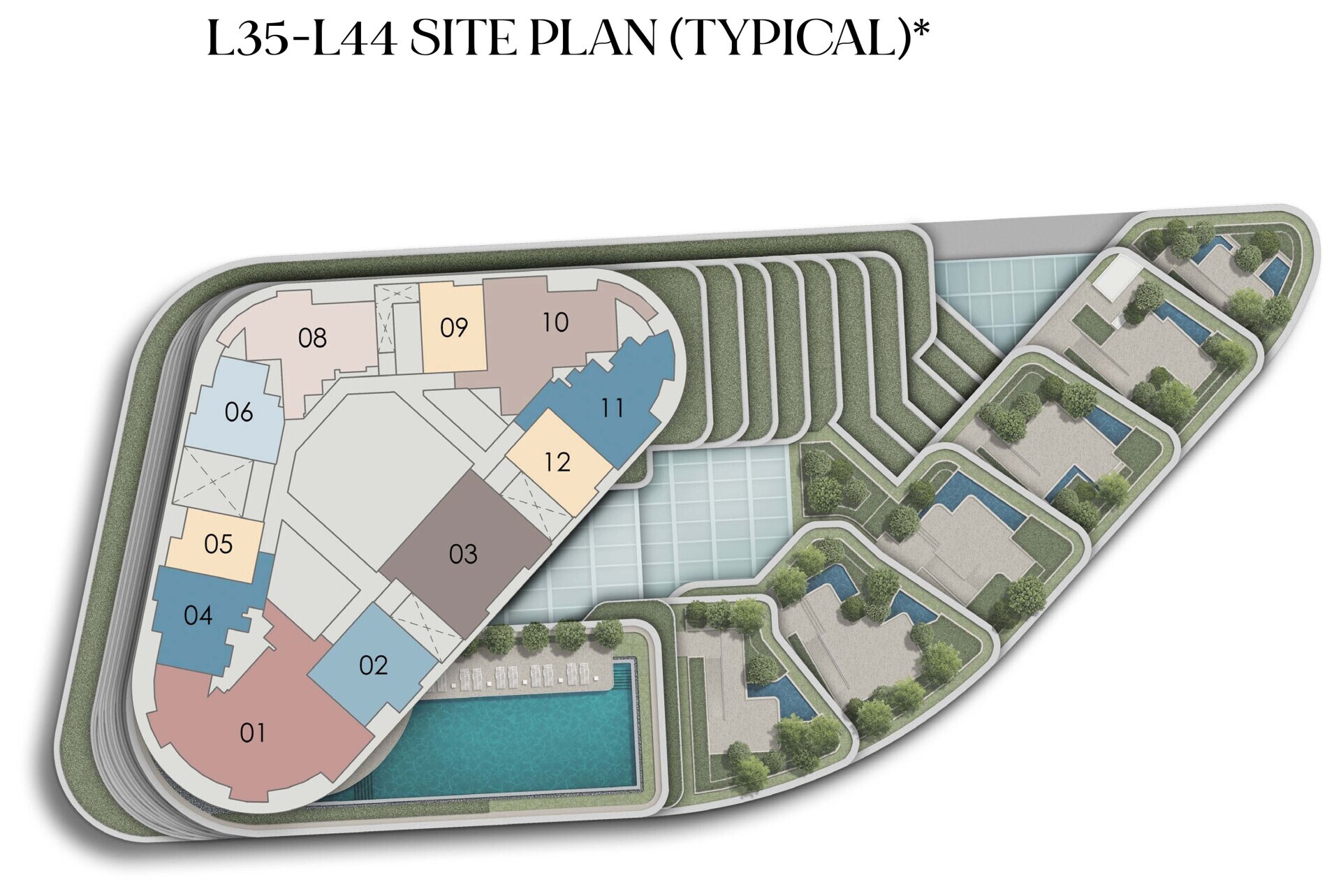 Newport Residences siteplan
